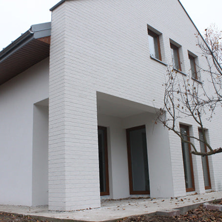 Coniston White Acrylic Brick Slip - 1sqm.