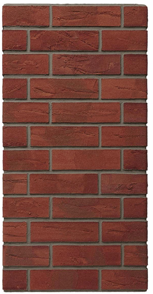 Buttermere Red Multi Acrylic Brick Slip - 1sqm.