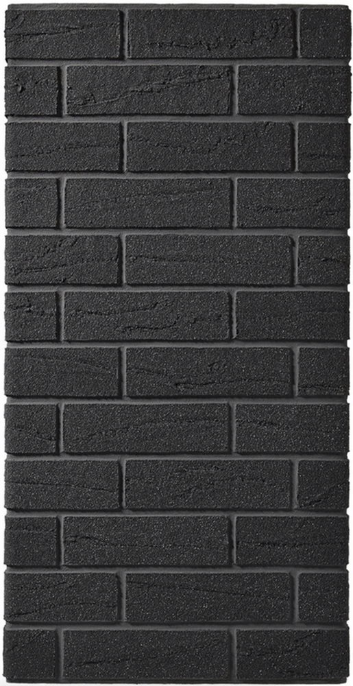 Pentland Black Acrylic Brick Slip