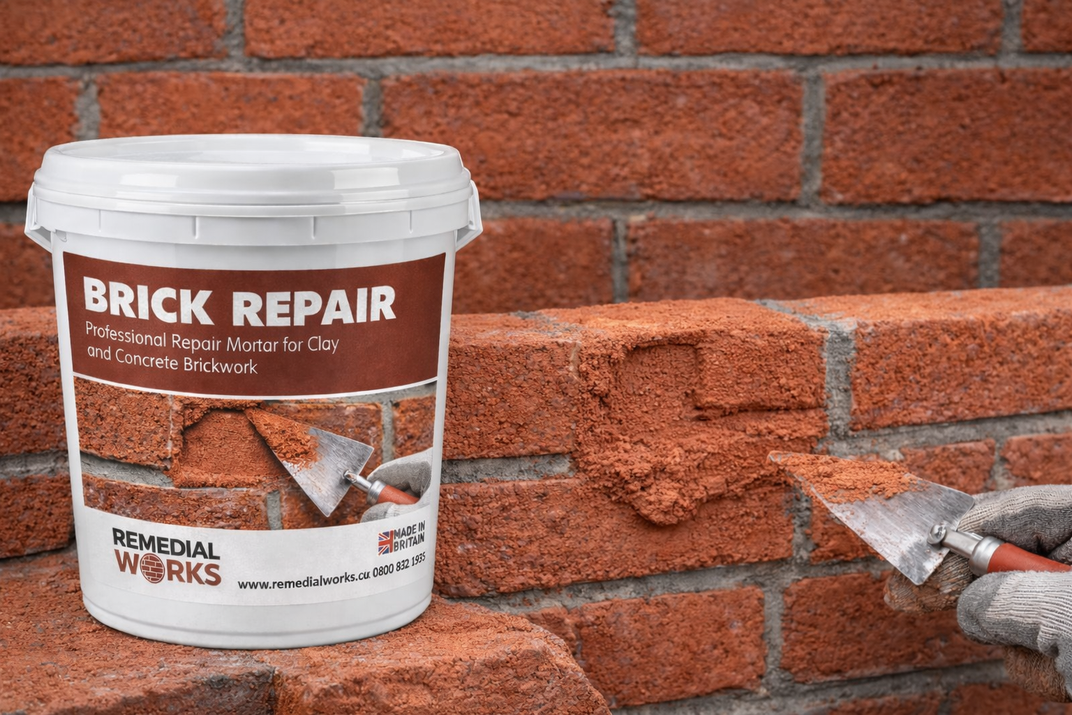 Brick Repair - Rustic Red