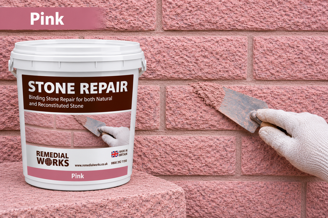 Stone Repair Mortar - Pink