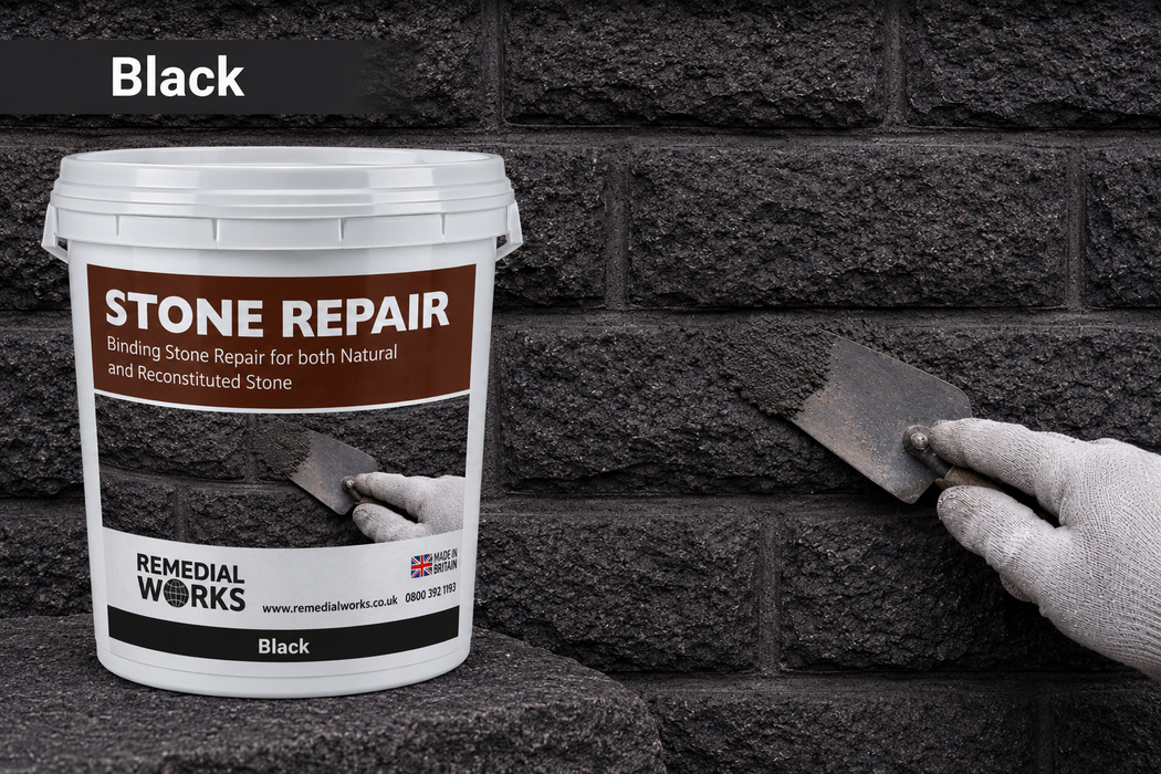 Stone Repair Mortar - Black