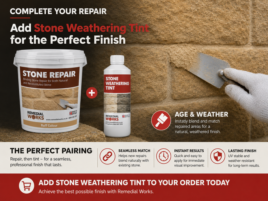 Stone Repair Mortar - Black