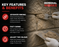 Stone Repair Mortar - Black
