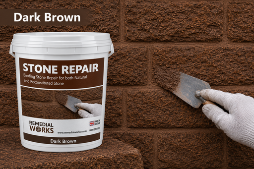 Stone Repair Mortar - Dark Brown Colour