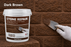 Stone Repair Mortar - Dark Brown Colour
