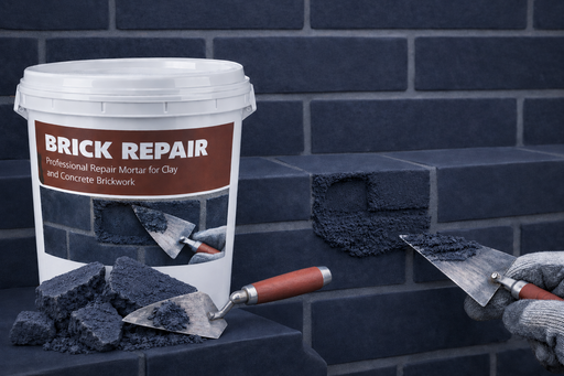 Brick Repair - Slate Blue