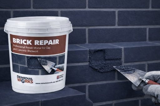 Brick Repair - Slate Blue